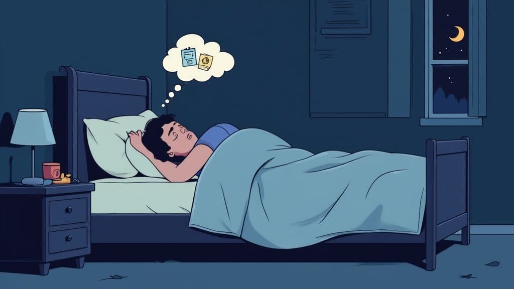 How to Quiet Your Mind for Sleep